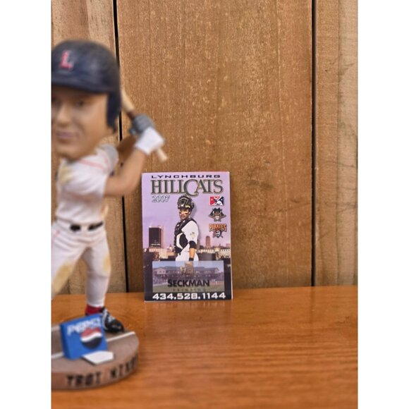 Trot Nixon Lynchburg Hillcats 2007 Bobblehead Figurine With Pepsi Base - Basebal - Picture 3 of 9